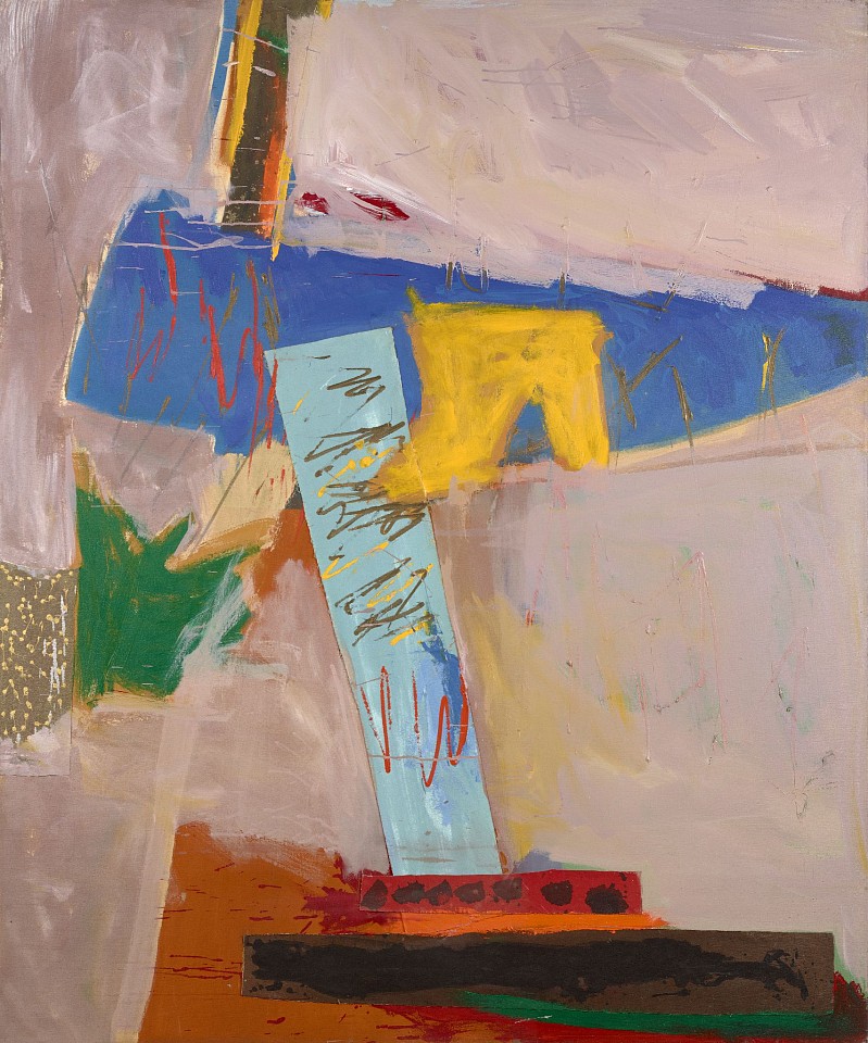 Ann Purcell, Gypsy Wind | SOLD, 1983
Acrylic and collage on canvas, 72 x 60 in. (182.9 x 152.4 cm)
PUR-00016