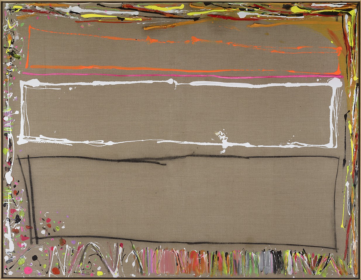 Joyce Weinstein, Summer Ancramdale Fields, 2018
Oil and mixed media on linen, 54 x 70 in. (137.2 x 177.8 cm)
WEI-00033