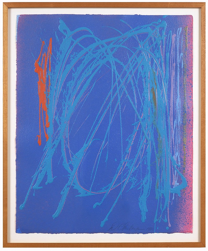 Dan Christensen, Untitled (Blue) | SOLD, 1983
Acrylic on paper, 30 x 22 in. (76.2 x 55.9 cm)
CHR-00223