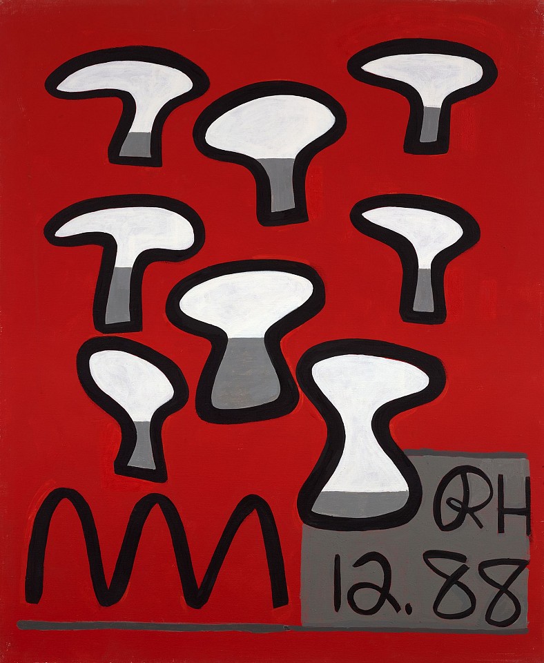 Raymond Hendler, RH 12.88, 1988
Acrylic on canvas, 40 x 33 in. (101.6 x 83.8 cm)
HEN-00199