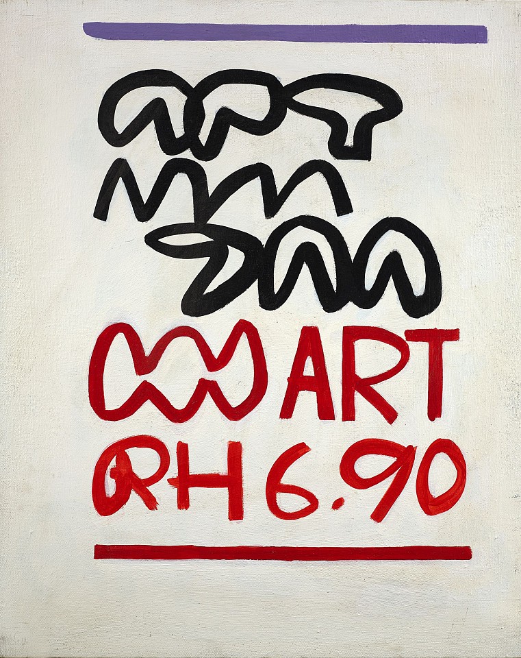 Raymond Hendler, Art, 1990
Acrylic on canvas, 20 x 16 1/2 in. (50.8 x 41.9 cm)
HEN-00211