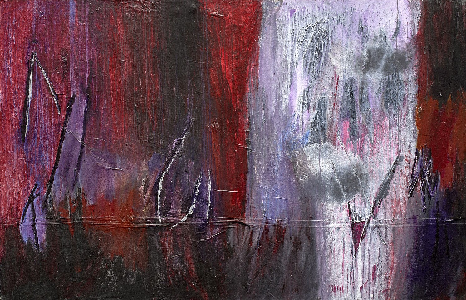 Ann Purcell, Dark Symphony, 2004
Acrylic on canvas, 53 3/4 x 83 1/4 in. (136.5 x 211.5 cm)
PUR-00134