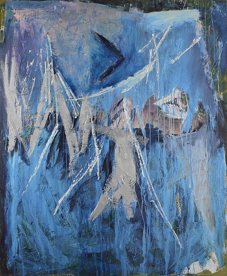 Ann Purcell, Blue Deep (Kali Poem #41), 1987
Acrylic on canvas, 72 x 60 in. (182.9 x 152.4 cm)
PUR-00090