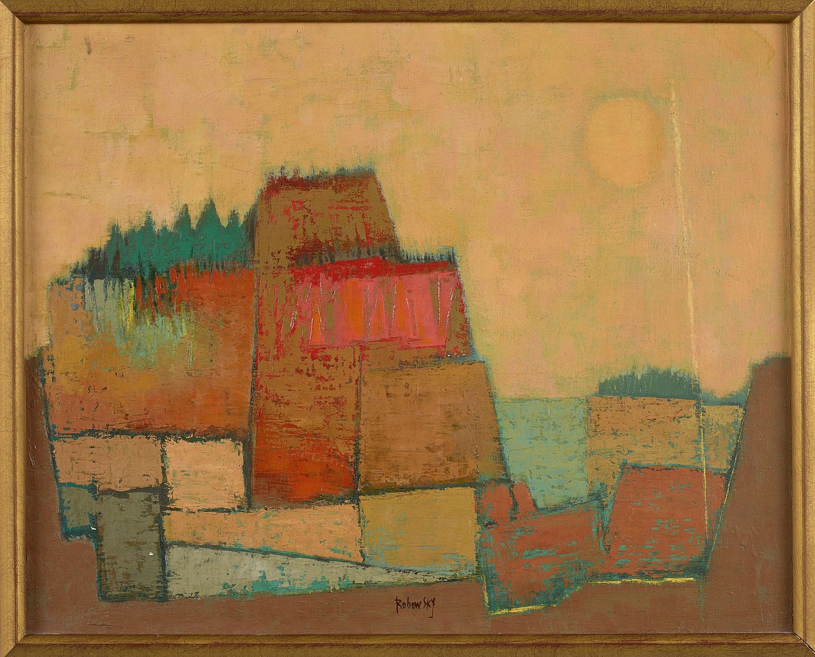 Meyers Rohowsky, Monhegan Island, c. 1955
Oil on canvas, 16 x 20 in. (40.6 x 50.8 cm)
ROH-00013