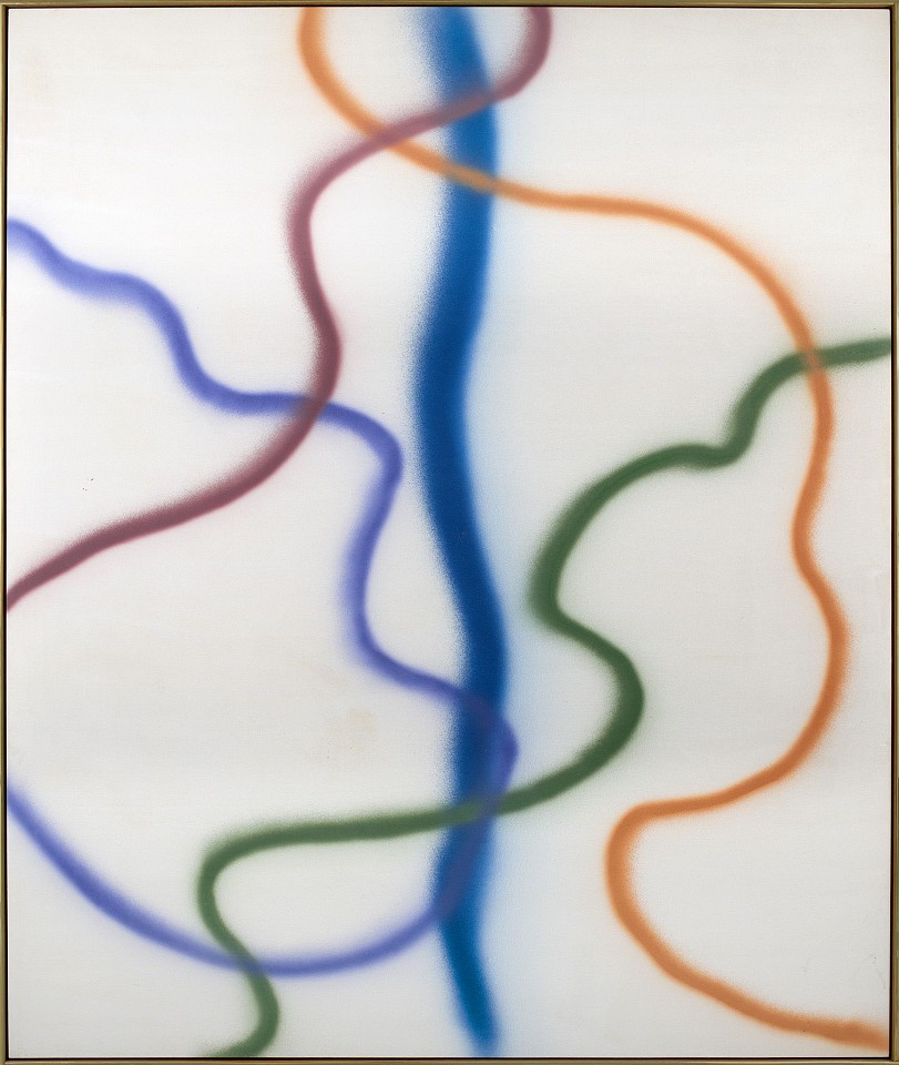 Dan Christensen, Alioth | SOLD, 1969
Acrylic on canvas, 103 1/4 x 87 in. (262.2 x 221 cm)
CHR-00309