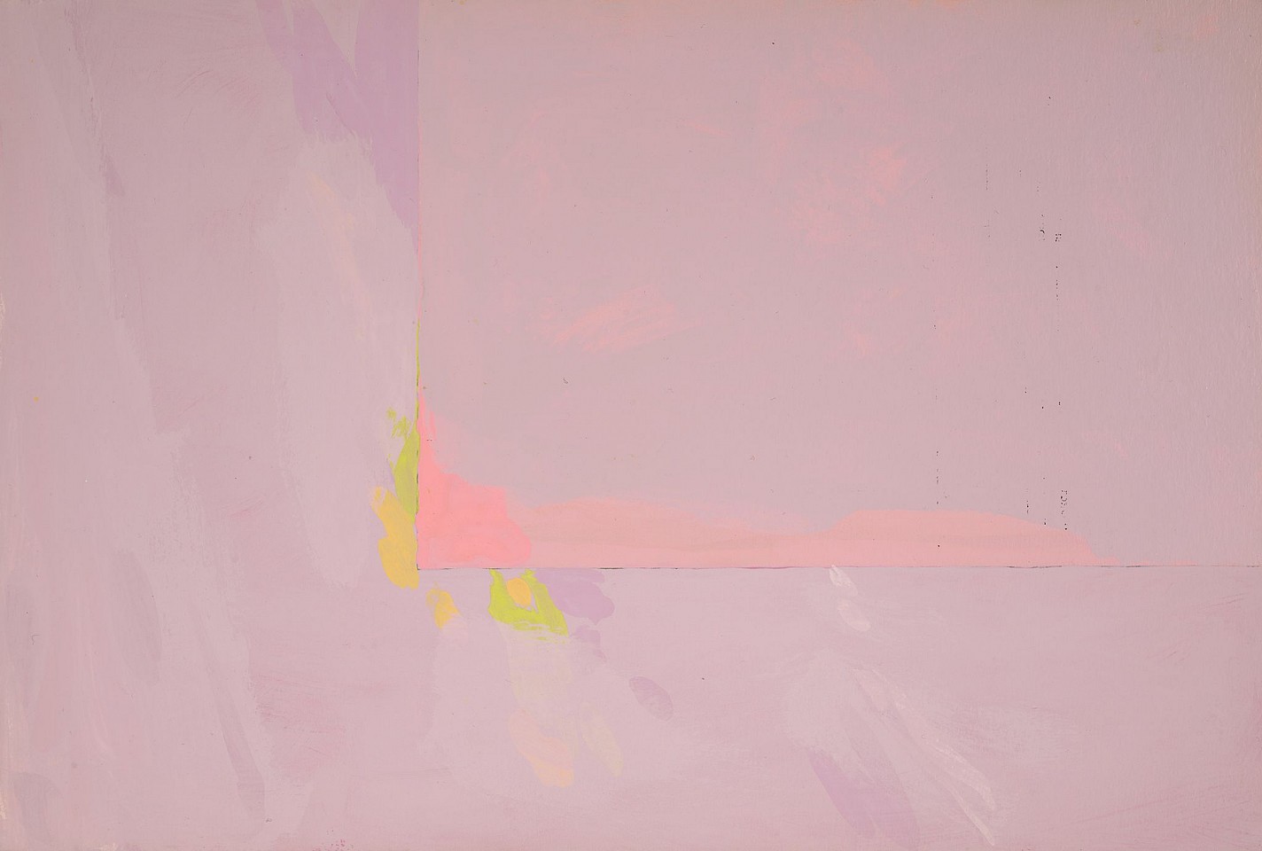 Walter Darby Bannard, Untitled (Large Rectangle)
Acrylic on board, 10 x 15 in. (25.4 x 38.1 cm)
BAN-00201