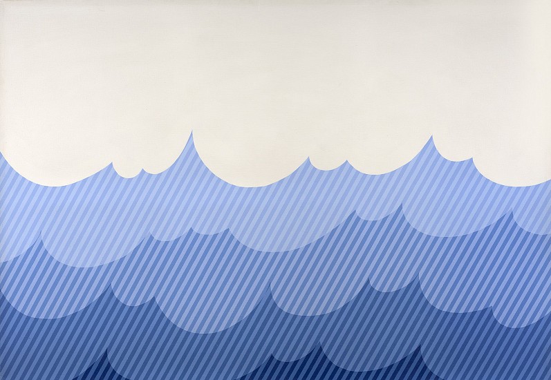 Mary Dill Henry, Mendocino Seascape: Clear Except for Isolated Flowers, 1971
Acrylic on canvas, 48 x 72 in. (121.9 x 182.9 cm)
MHEN-00152