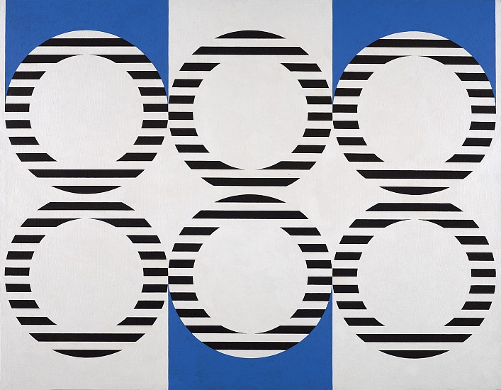 Mary Dill Henry, Pansynclastic Riddle, 1966
Acrylic on canvas, 48 x 61 3/4 in. (121.9 x 156.8 cm)
MHEN-00074