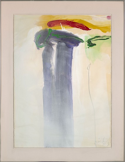 Frank Wimberley, Tower Mist, 1984
Acrylic on paper, 30 x 22 1/4 in. (76.2 x 56.5 cm)
WIM-00098