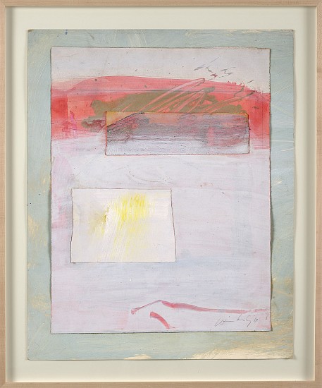 Frank Wimberley, Untitled, 1987
Acrylic and paper collage on board, 33 1/2 x 27 1/4 in. (85.1 x 69.2 cm)
WIM-00095