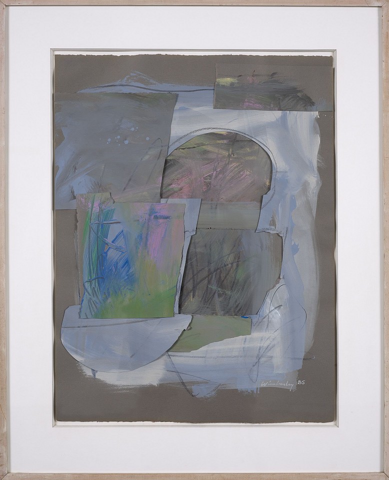 Frank Wimberley, Grey Study | SOLD, 1985
Mixed media collage on paper, 26 x 20 in. (66 x 50.8 cm)
WIM-00010