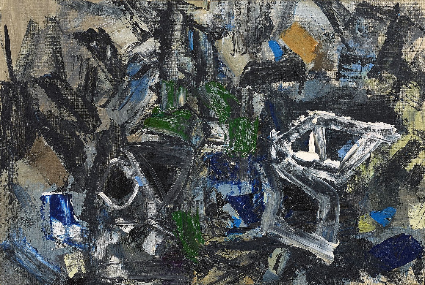 Yvonne Thomas, Nocturnal, 1955
Oil on linen, 19 x 28 in. (48.3 x 71.1 cm)
THO-00029