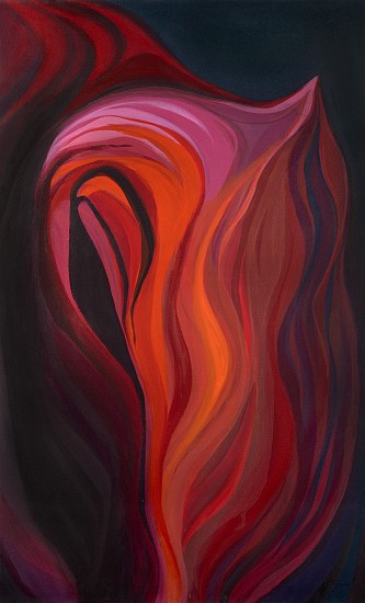 Lilian Thomas Burwell, Flame Dance | SOLD, c. 1983
Acrylic on canvas, 72 x 44 1/4 in. (182.9 x 112.4 cm)
BUR-00019