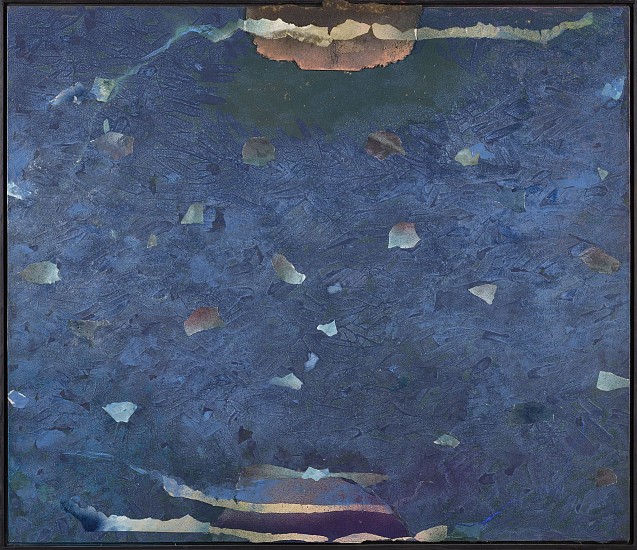 Stanley Boxer, Bluewhatareyoudoinghere, 1997
Oil and mixed media on canvas, 35 1/4 x 41 in. (89.5 x 104.1 cm)
BOX-00043