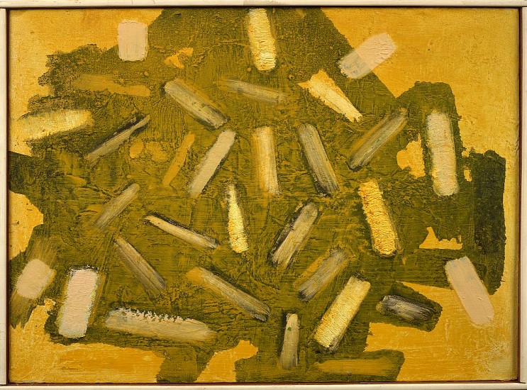 Yvonne Thomas, Untitled (Yellow Series), ca. 1963
Oil on canvas, 16 x 22 in. (40.6 x 55.9 cm)
THO-00019