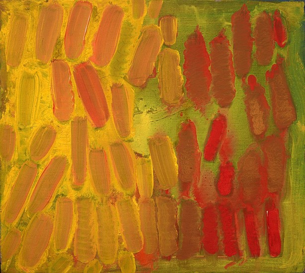 Yvonne Thomas, Untitled, c. 1963
Oil on canvas, 15 5/8 x 17 1/4 in. (39.7 x 43.8 cm)
THO-00075