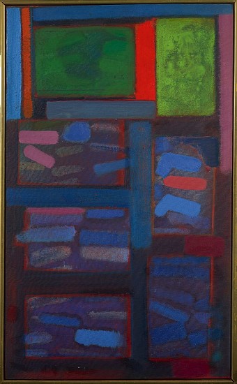 Yvonne Thomas, Night Window II, 1964
Oil on canvas, 26 1/2 x 16 1/4 in. (67.3 x 41.3 cm)
THO-00080