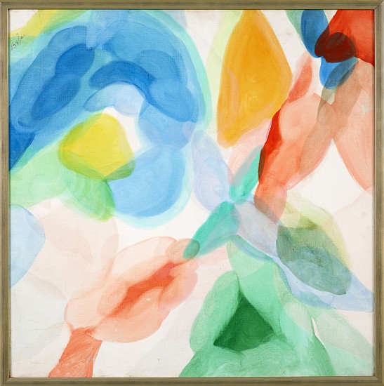 Alice Baber, Ladder Aura, 1974
Oil on canvas, 30 x 30 in. (76.2 x 76.2 cm)
BAB-00027