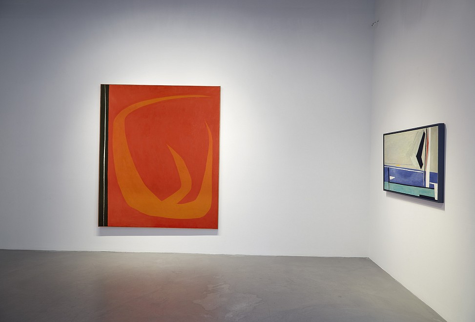 Edward Zutrau: Mandarin (Paintings from the 1950s) - Installation View