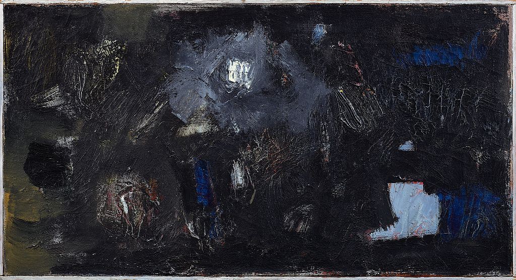 Yvonne Thomas, In the Night, 1955
Oil on canvas, 16 x 30 in. (40.6 x 76.2 cm)
THO-00071