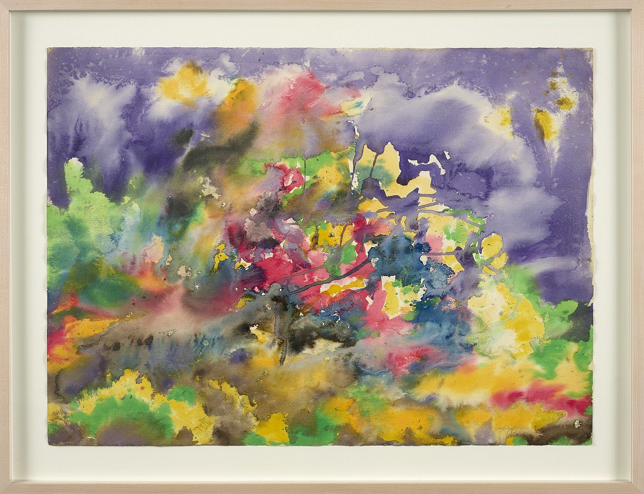 Frederick J. Brown, Untitled, 1970
Watercolor on paper, 21 3/4 x 29 3/4 in. (55.2 x 75.6 cm)
BROW-00072