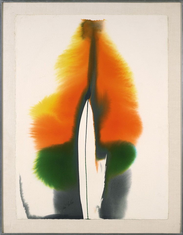 Paul Jenkins, Phenomena Muffled Chimes, 1972
Watercolor on Arches paper, 30 1/4 x 22 3/4 in. (76.8 x 57.8 cm)
JEN-00031