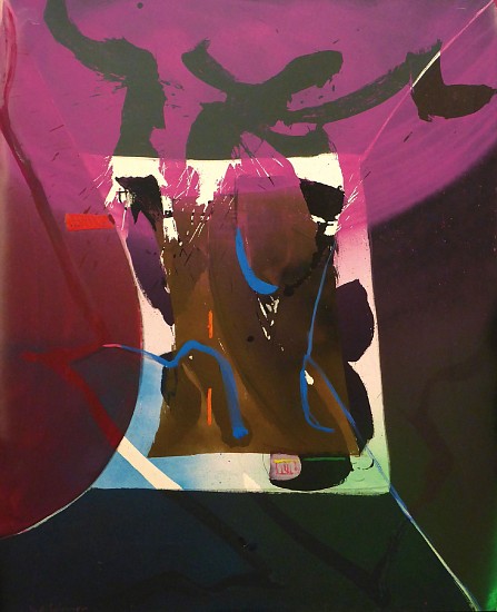 Syd Solomon, Seakite, 1976
Acrylic and aerosol enamel on canvas, 59 x 48 in. (149.9 x 121.9 cm)
© Estate of Syd Solomon
SOL-00113