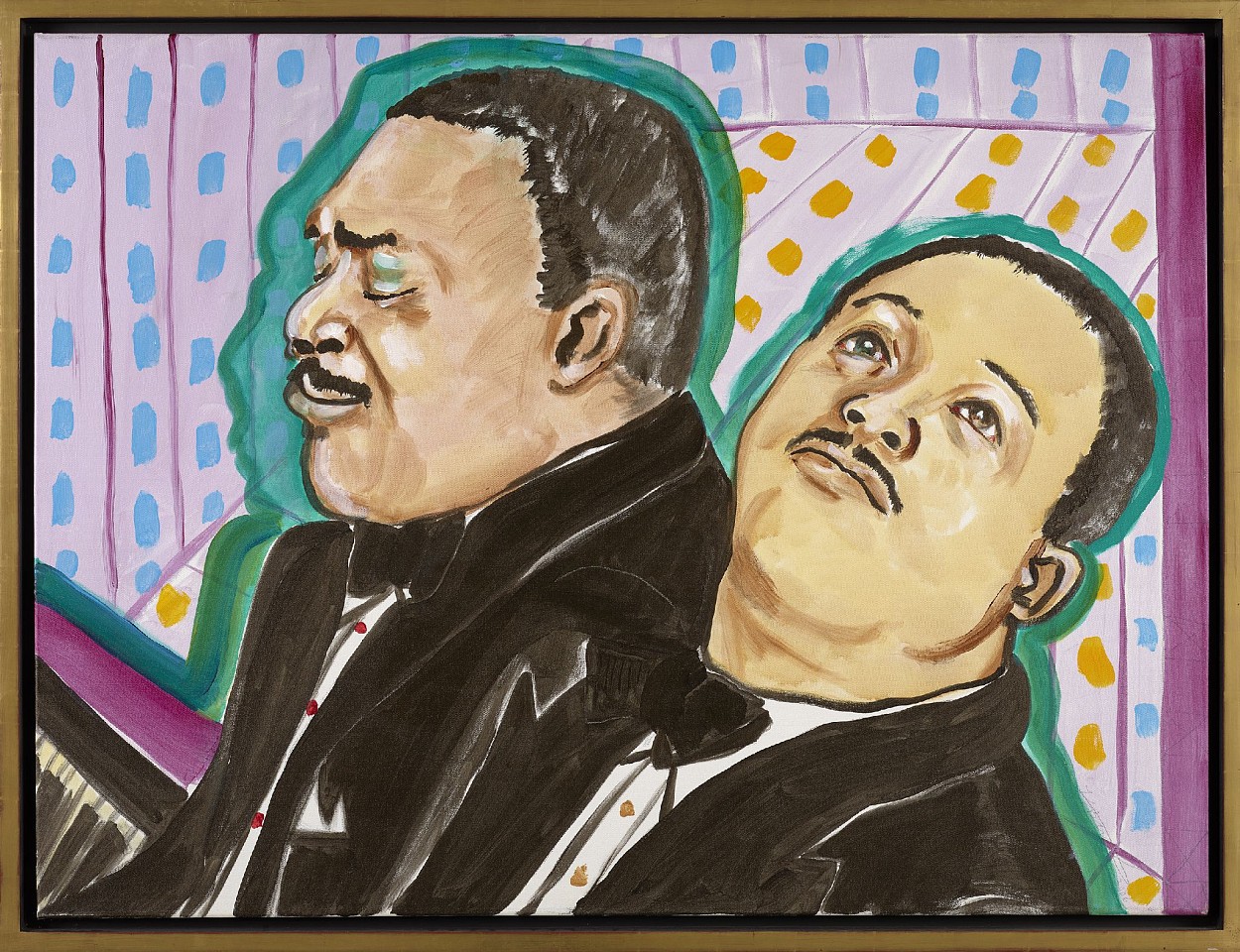 Frederick J. Brown, Albert Ammons and Meade Lux Lewis, c. 2006
Oil on canvas, 36 x 48 in. (91.4 x 121.9 cm)
BROW-00051