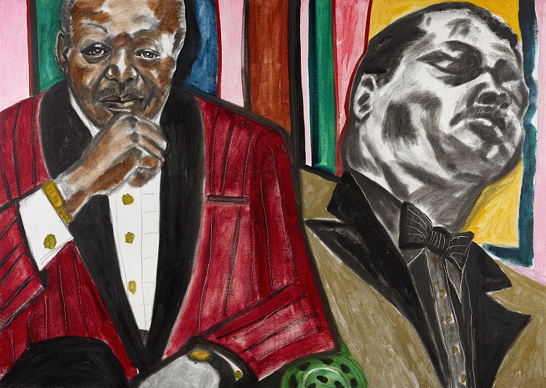 Frederick J. Brown, Oscar Peterson, 2005
Oil on canvas on plywood, 60 x 84 in. (152.4 x 213.4 cm)
BROW-00064