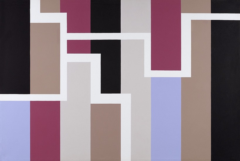 Mary Dill Henry, Gardens of Babylon, 1984
Acrylic on canvas, 48 x 72 in. (121.9 x 182.9 cm)
MHEN-00039