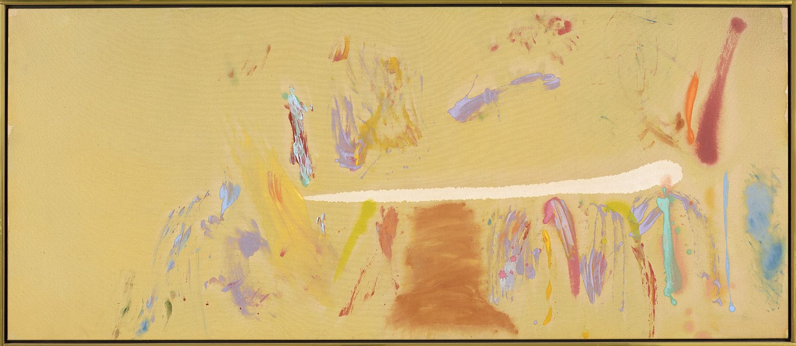 Dan Christensen, Beulah Land | SOLD, 1978
Acrylic on canvas, 29 1/8 x 68 3/4 in. (74 x 174.6 cm)
CHR-00094