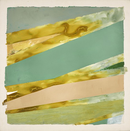 Jill Nathanson, Untitled (Aqua/Yellow Ochre), 2008
Acrylic on paper, 25 1/2 x 25 1/2 in. (64.8 x 64.8 cm)
NAT-00011