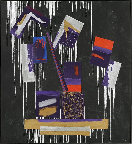 Ann Purcell, Seance, 1981
Acrylic collage on canvas, 72 1/4 x 66 1/4 in. (183.5 x 168.3 cm)
PUR-00061