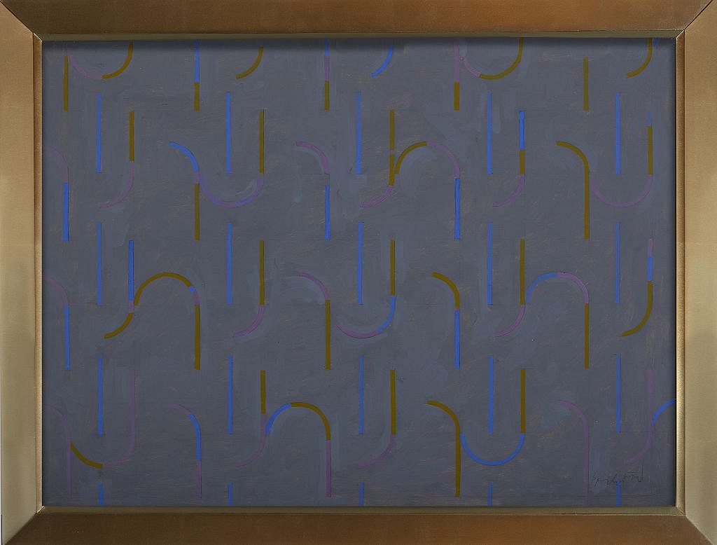 Perle Fine, Soft Neon, 1973
Acrylic on cardboard, 22 x 29 3/4 in. (55.9 x 75.6 cm)
© A.E. Artworks
FIN-00006