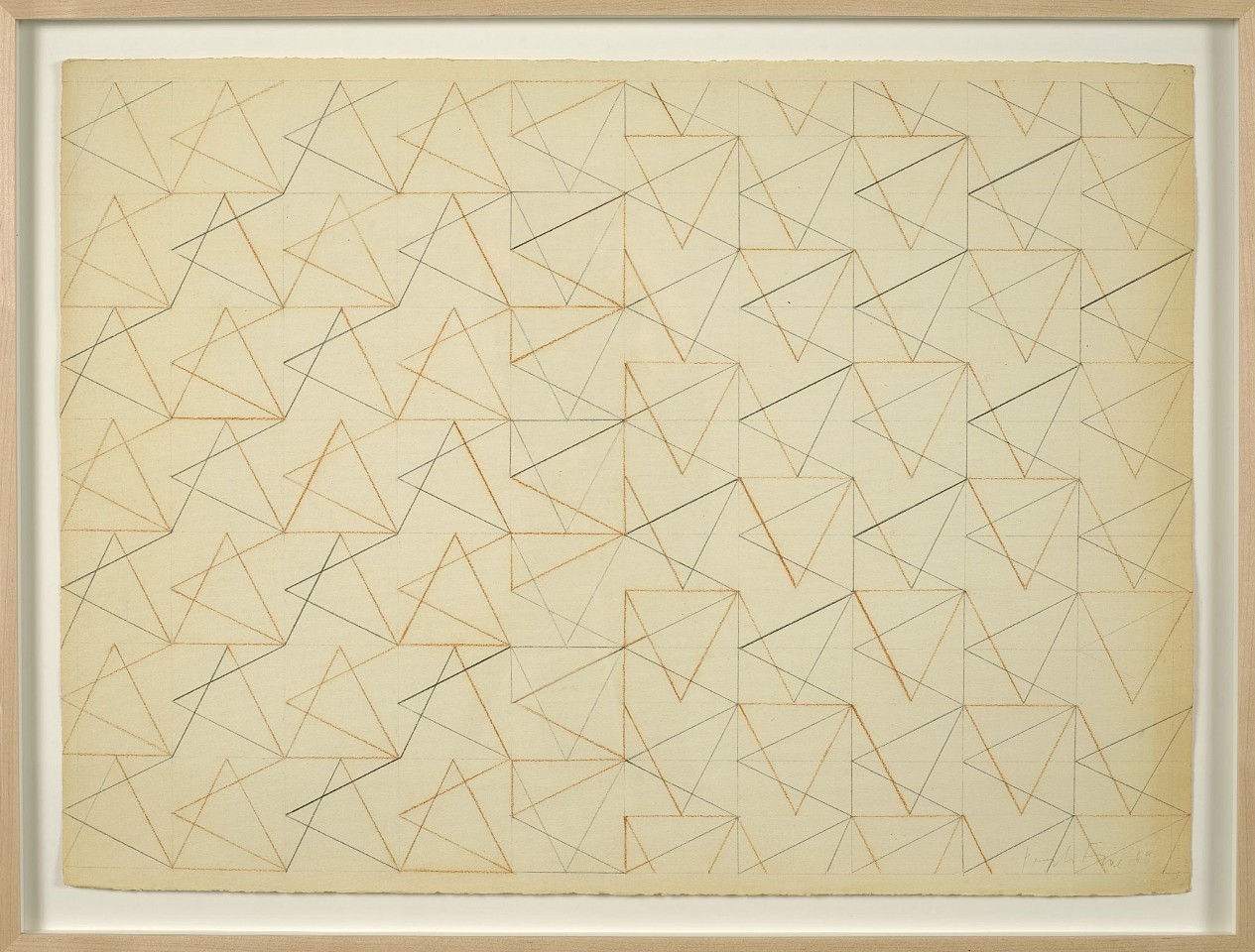Perle Fine, All Aglow, 1969
Conte on Arches paper, 22 1/2 x 30 in. (57.1 x 76.2 cm)
© A.E. Artworks
FIN-00092