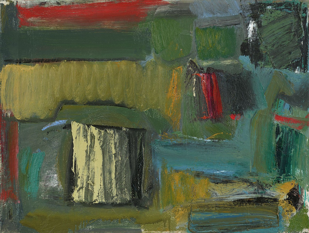 Yvonne Thomas, Untitled | SOLD, 1957
Oil on linen, 18 x 24 in. (45.7 x 61 cm)
THO-00091