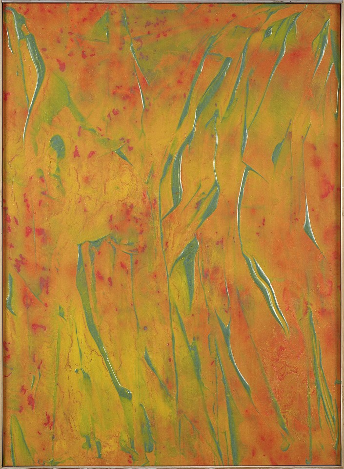 Walter Darby Bannard, Glass Mountain Fireball, 1975
Alkyd resin on canvas, 49 5/8 x 35 3/4 in. (126 x 90.8 cm)
BAN-00166