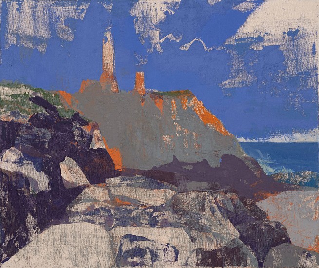 Eric Dever, Montauk Point | SOLD, 2019
Oil on canvas, 30 x 36 in. (76.2 x 91.4 cm)
DEV-00134