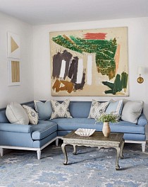 Syd Solomon News: Luxe Interior + Design | Fly Away Home | Featuring Paintings by Ann Purcell, Susan Vecsey, Syd Solomon, William Perehudoff, February  9, 2022 - Luxe Magazine