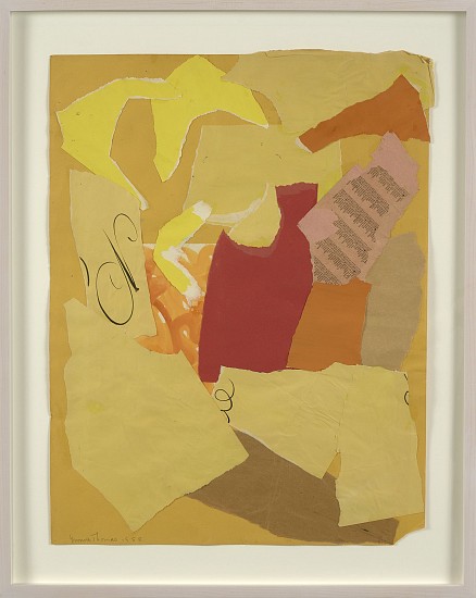 Yvonne Thomas, Collage, 1958
Collage, 25 3/4 x 19 3/4 in. (65.4 x 50.2 cm)
THO-00060