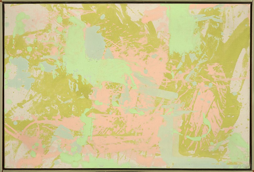 Walter Darby Bannard, China Spring #2, 1969
Acrylic on canvas, 20 x 30 in. (50.8 x 76.2 cm)
BAN-00217