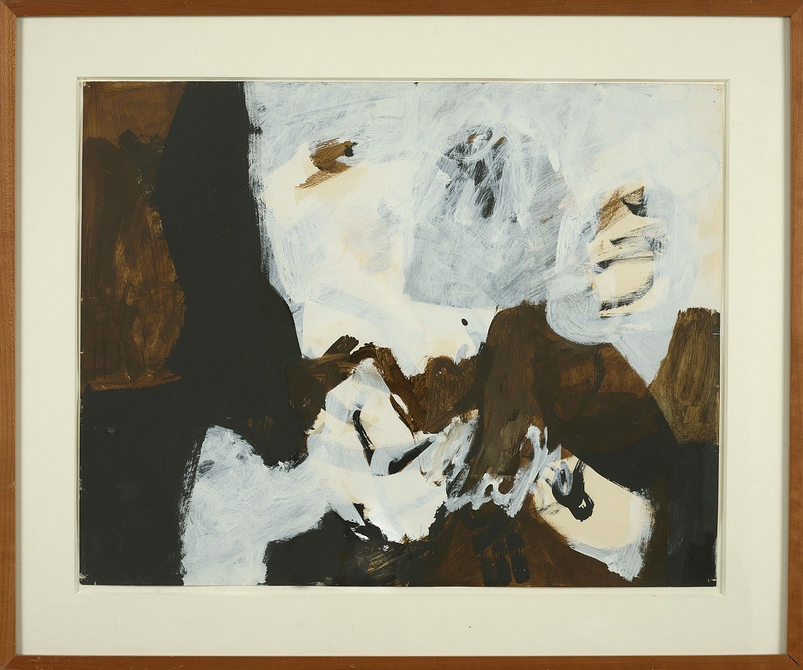 Charlotte Park, Untitled (Black, White and Brown VI) | SOLD, c. 1955
Gouache on paper, 22 1/2 x 28 1/2 in. (57.1 x 72.4 cm)
PAR-00015