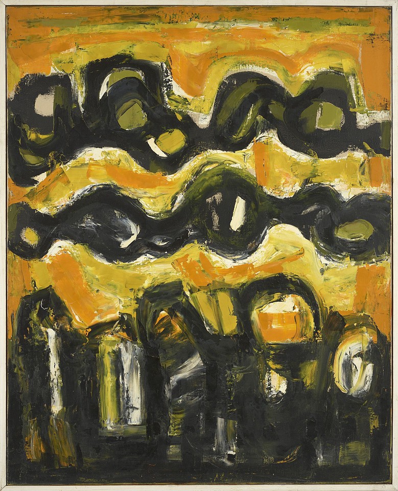 Raymond Hendler, No.6, 1957
Oil on canvas, 32 x 25 3/4 in. (81.3 x 65.4 cm)
© Estate of Raymond Hendler
HEN-00020