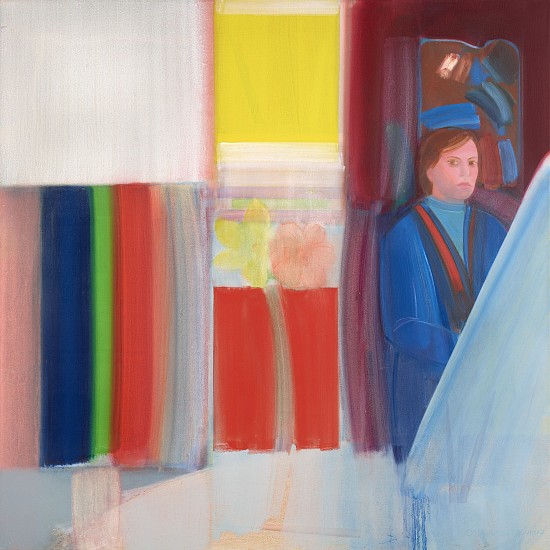 Elizabeth Osborne, Self Portrait with Bridge, 2001
Oil on canvas, 60 x 60 in. (152.4 x 152.4 cm)
OSB-00116