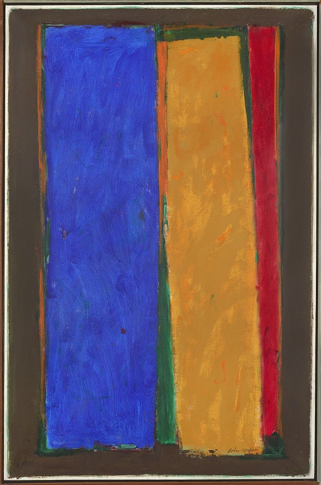John Opper, Dark Border (V-71), 1971
Acrylic on canvas, 56 x 36 in. (142.2 x 91.4 cm)
OPP-00037