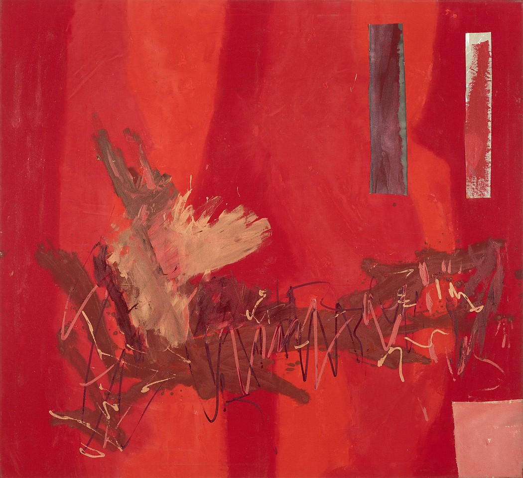 Ann Purcell, Fast Summer, 1982
Acrylic and collage on canvas, 66 x 72 in. (167.6 x 182.9 cm)
PUR-00083