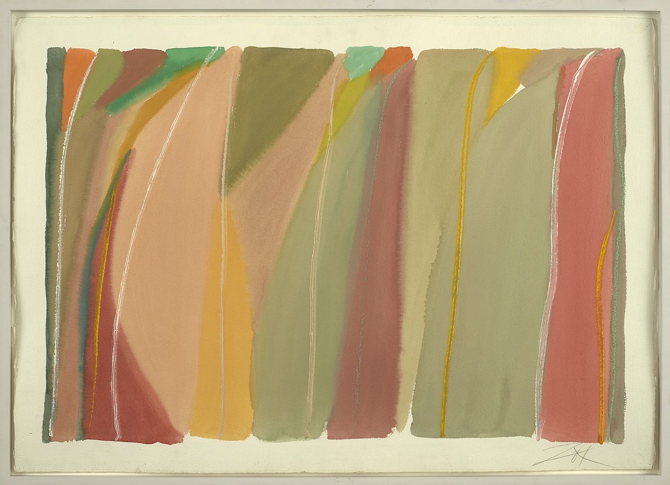 Larry Zox, Untitled, 2000
Acrylic on paper, 29 x 41 in. (73.7 x 104.1 cm)
ZOX-00022