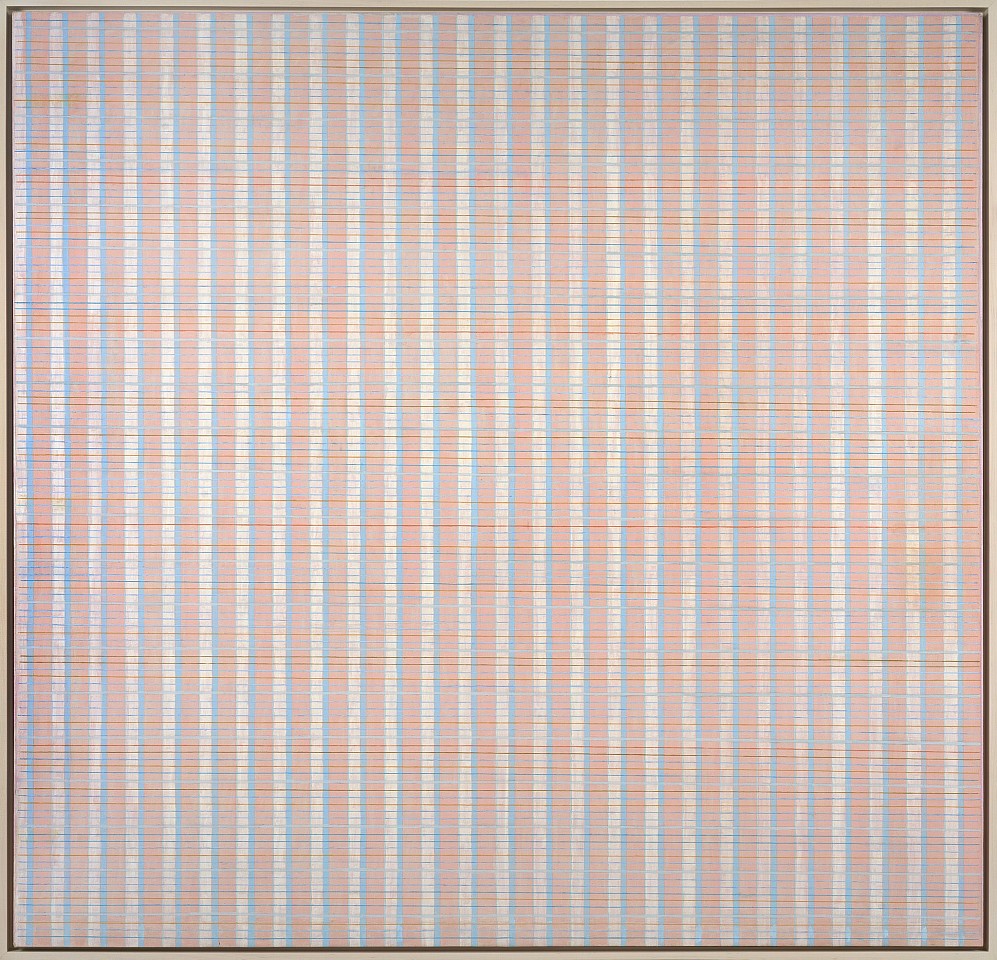 Perle Fine, Accordment #6, Gently Cascading, 1977
Acrylic on canvas, 65 3/4 x 68 1/8 in. (167 x 173 cm)
© A.E. Artworks
FIN-00109