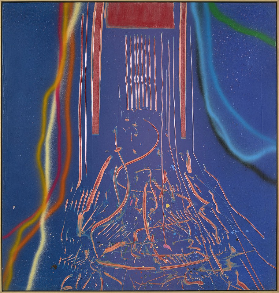 Dan Christensen, Golden Dream of Mexico, 1985
Acrylic on canvas, 68 x 65 1/2 in. (172.7 x 166.4 cm)
CHR-00175
