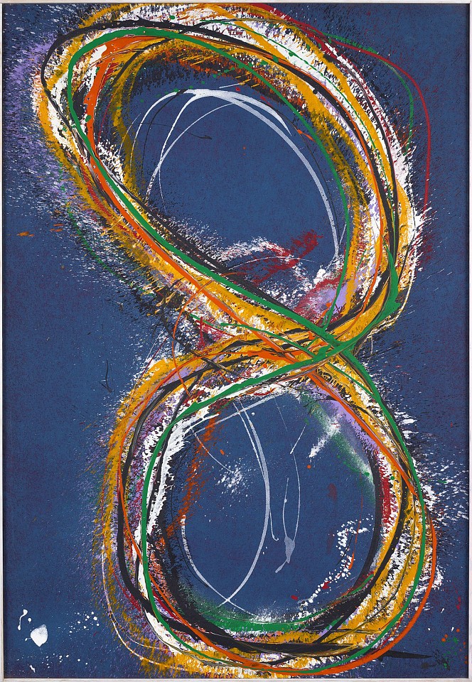 Dan Christensen, Crazy Eight, 2006
Acrylic on canvas, 58 x 40 in. (147.3 x 101.6 cm)
CHR-00307